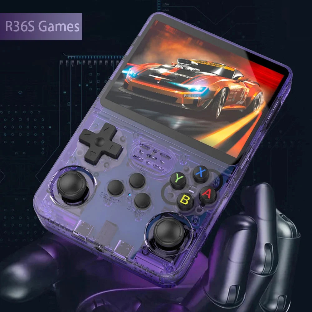 R36S Retro Handheld 3.5 Inch Screen Game Console R35S Open Source Linux System 15000+ Games Portable Video Player R36S Console