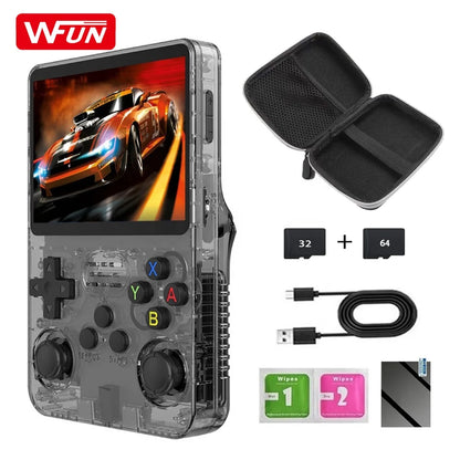 R36S Retro Handheld 3.5 Inch Screen Game Console R35S Open Source Linux System 15000+ Games Portable Video Player R36S Console